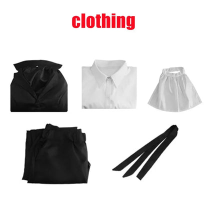 Costume de Cosplay Bungo Stray Dogs Akutagawa Ryunosuke, Vêtements de ixd'Halloween et de Noël