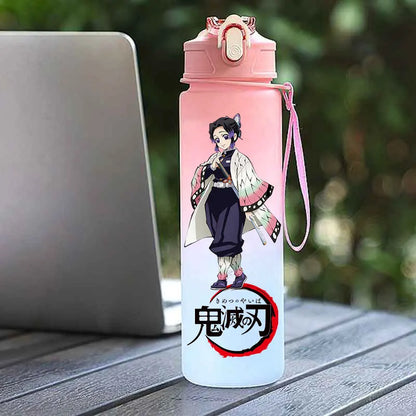 Tasse Isotherme Demon Slayer 750ml - Gourde Anime Kamado Nezuko - Grande Capacité Portable pour Sport/École