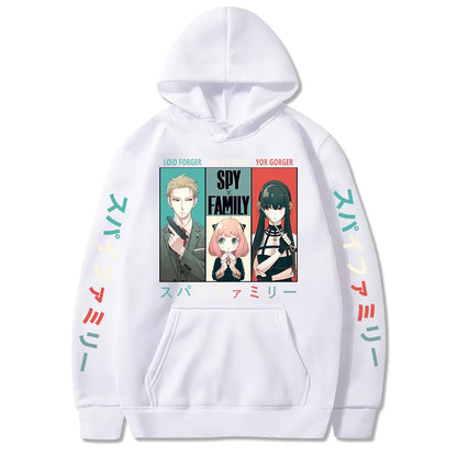 Anime Spy X Family sweat à capuche Anya et Bond sweat à capuche hauts pulls à capuche polaire sweat à capuche décontracté pour les filles