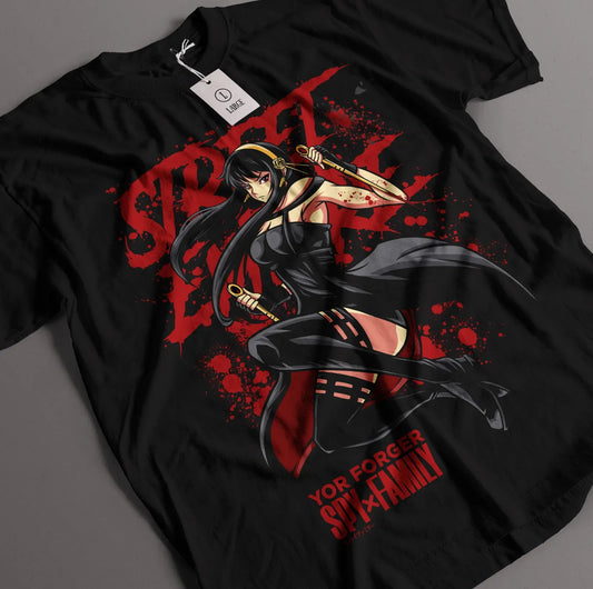 T-Shirt Espion X Famille Yor pour Femme, Vêtement Graphique, Animé, Loid Forger, Anya, Kawaii, Waifu