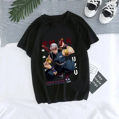 T-shirt Demon Slayer Femme - Nezuko & Tanjirô -Tendance Manga