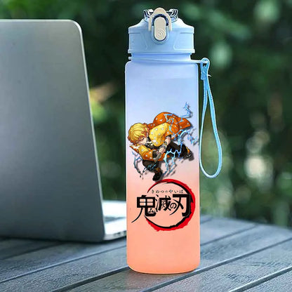 Tasse Isotherme Demon Slayer 750ml - Gourde Anime Kamado Nezuko - Grande Capacité Portable pour Sport/École