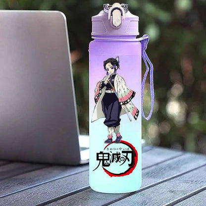 Tasse Isotherme Demon Slayer 750ml - Gourde Anime Kamado Nezuko - Grande Capacité Portable pour Sport/École
