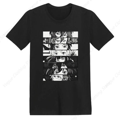 T-Shirt Anime Bungo Stray Dogs - Chemise Homme Unisexe à Manches Courtes - Motif Imprimé Doux et Léger