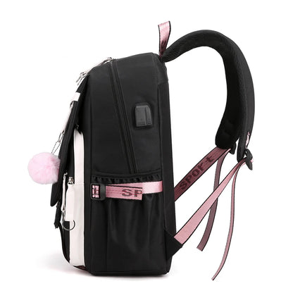 Démon Slayer sac à dos adolescente garçon retour à l'école sac à dos enfants sac d'école femmes sac à dos toile loisirs dessin animé Mochilas