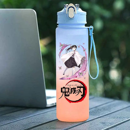 Tasse Isotherme Demon Slayer 750ml - Gourde Anime Kamado Nezuko - Grande Capacité Portable pour Sport/École