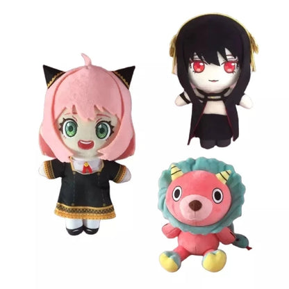 Jouets en peluche de la famille Spy X de 20cm, Anya Yor Loid Forger, série de personnages de dessins animés, poupées mignonnes Kawaii, cadeaux de noël pour enfants