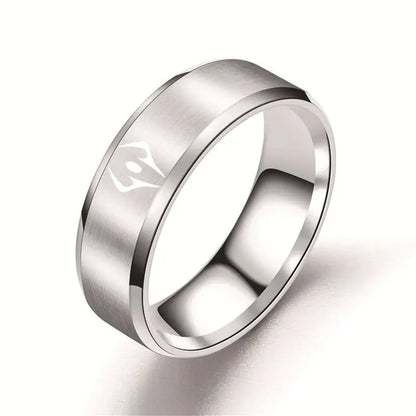 Jujutsu Kaisen Cosplay Ring - Ryōmen Sukuna Black Eye - Unisex Stainless Steel - Anime Jewelry Gift Collection