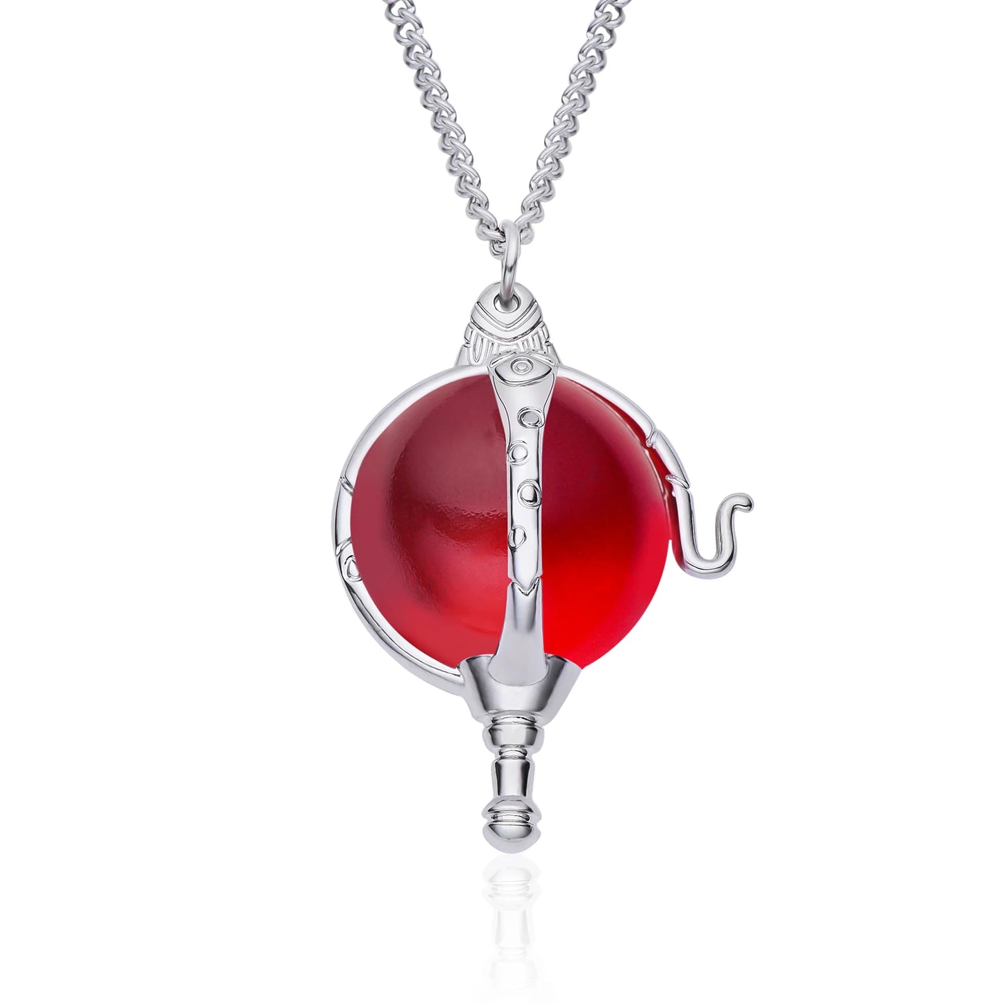 Coeur de Kandrakar Pendentif en cristal rose Mode innovante Dessin animé romantique W.I.T.C.H. Bijoux Cadeaux de rêves d'enfance