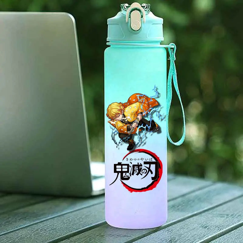 Tasse Isotherme Demon Slayer 750ml - Gourde Anime Kamado Nezuko - Grande Capacité Portable pour Sport/École