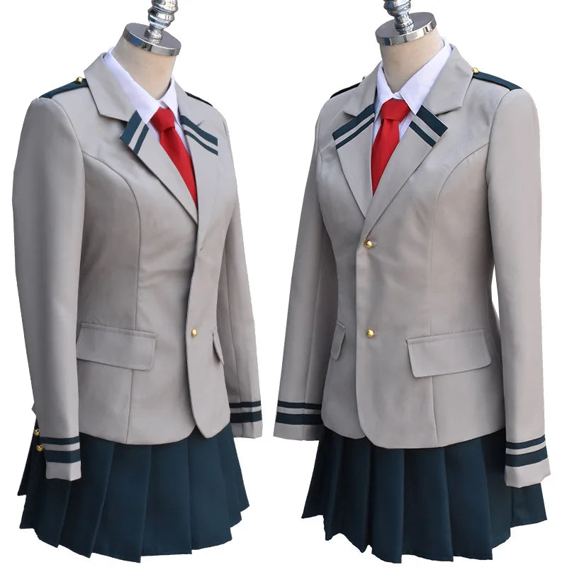 Anime My Hero Academia Midoriya Izuku Cosplay Costume High School Student Uniform Halloween Party Costume Shirt Not Included