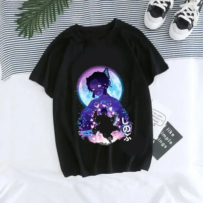 T-shirt Demon Slayer Femme - Nezuko & Tanjirô -Tendance Manga