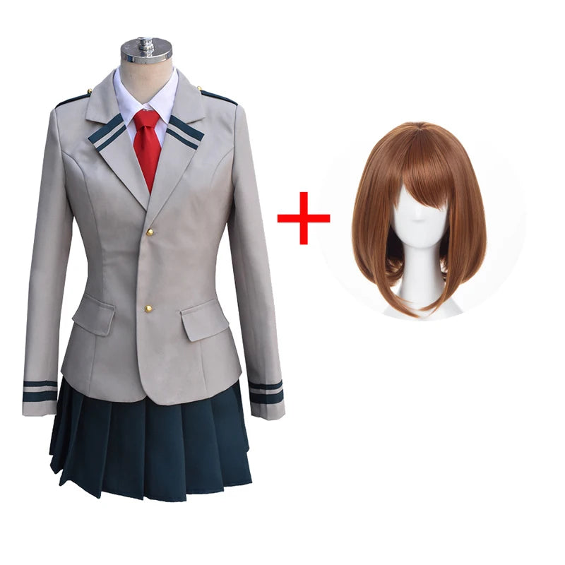Anime My Hero Academia Midoriya Izuku Cosplay Costume High School Student Uniform Halloween Party Costume Shirt Not Included