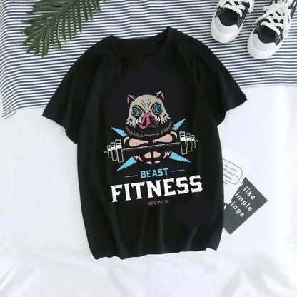 T-shirt Demon Slayer Femme - Nezuko & Tanjirô -Tendance Manga