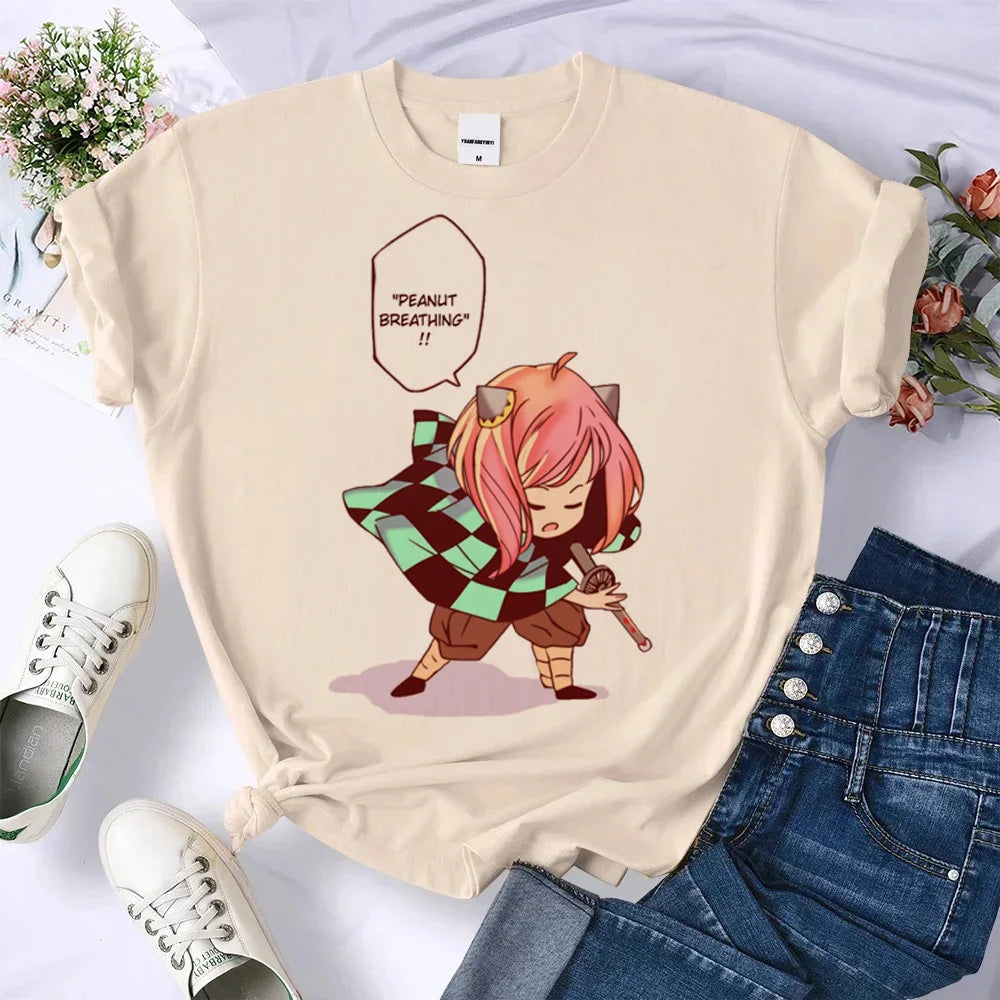 Anya t shirt women japanese graphic t shirt women harajuku clothes