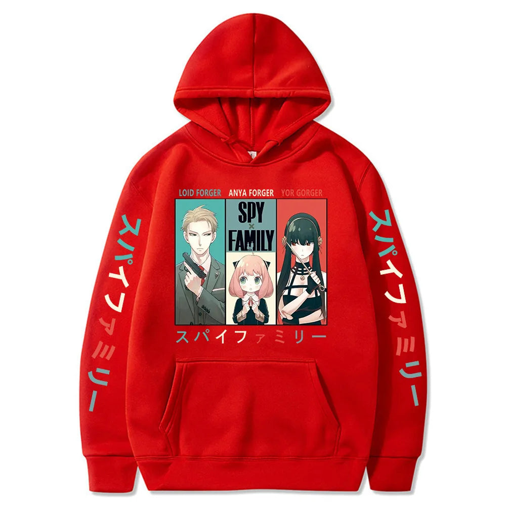 Anime Spy X Family sweat à capuche Anya et Bond sweat à capuche hauts pulls à capuche polaire sweat à capuche décontracté pour les filles