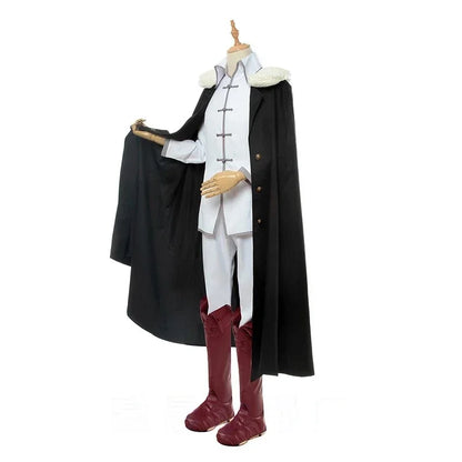 Costume de Cosplay Anime Bungo Stray Dogs Fyodor Dostoïevski, haut et pantalon pour hommes, Cape, uniforme de fête de carnaval d'halloween