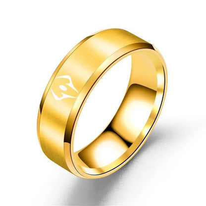 Jujutsu Kaisen Cosplay Ring - Ryōmen Sukuna Black Eye - Unisex Stainless Steel - Anime Jewelry Gift Collection