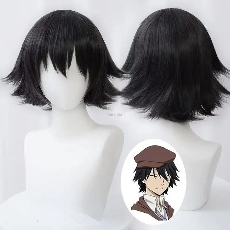 Anime Bungo Stray Edogawa Rampo Cosplay Costumes chiens perruque unisexe détective uniforme costume complet fête Colthing Halloween Costumes
