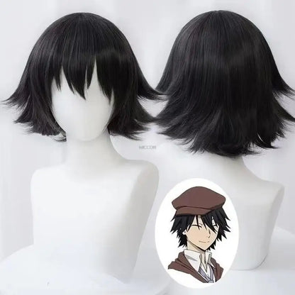 Anime Bungo Stray Edogawa Rampo Cosplay Costumes chiens perruque unisexe détective uniforme costume complet fête Colthing Halloween Costumes