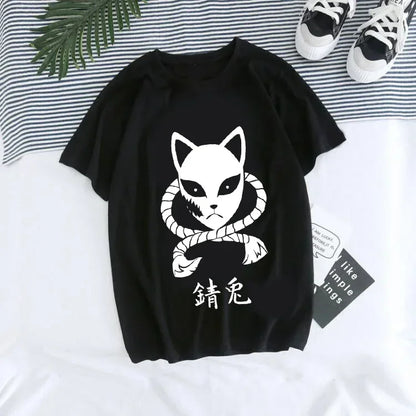 T-shirt Demon Slayer Femme - Nezuko & Tanjirô -Tendance Manga