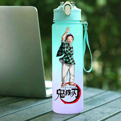 Tasse Isotherme Demon Slayer 750ml - Gourde Anime Kamado Nezuko - Grande Capacité Portable pour Sport/École