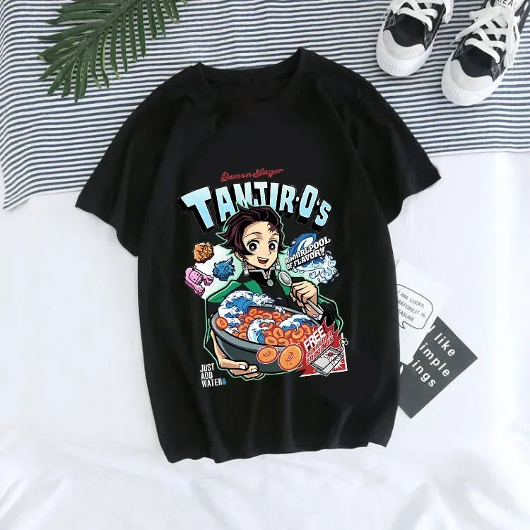 T-shirt Demon Slayer Femme - Nezuko & Tanjirô -Tendance Manga