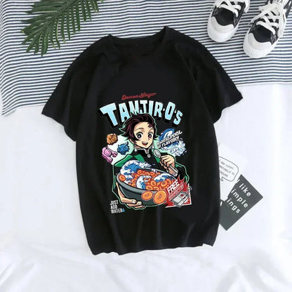 T-shirt Demon Slayer Femme - Nezuko & Tanjirô -Tendance Manga