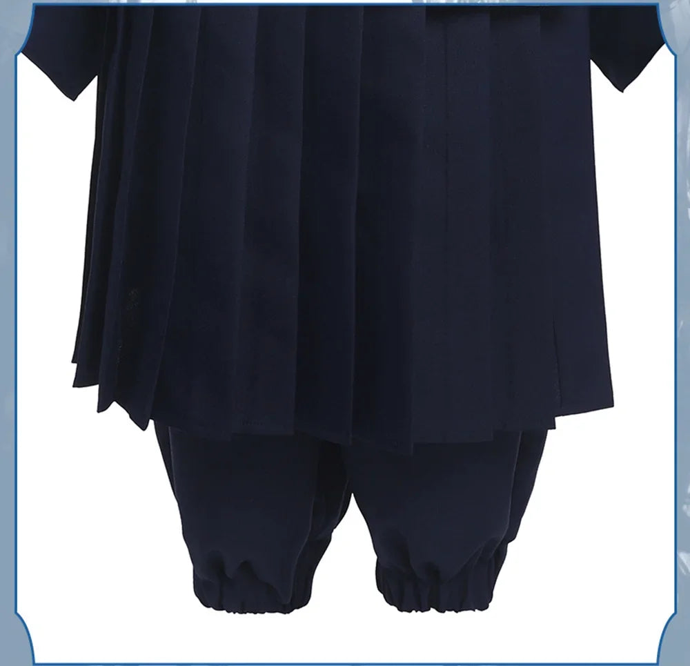 Jujutsu Kaisen Geto SuNAFTA u Cosplay Costume, Black Blue Kimono, Uniform Sв, Anime Everthe, Halloween Costumes for Women and Men