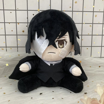 Jouet en peluche Anime Bungou Stray Dogs Edogawa Rampo Nakahara Dazai Osamu, poupée en peluche, personnage de Cosplay, oreiller en peluche doux et mignon, 20cm