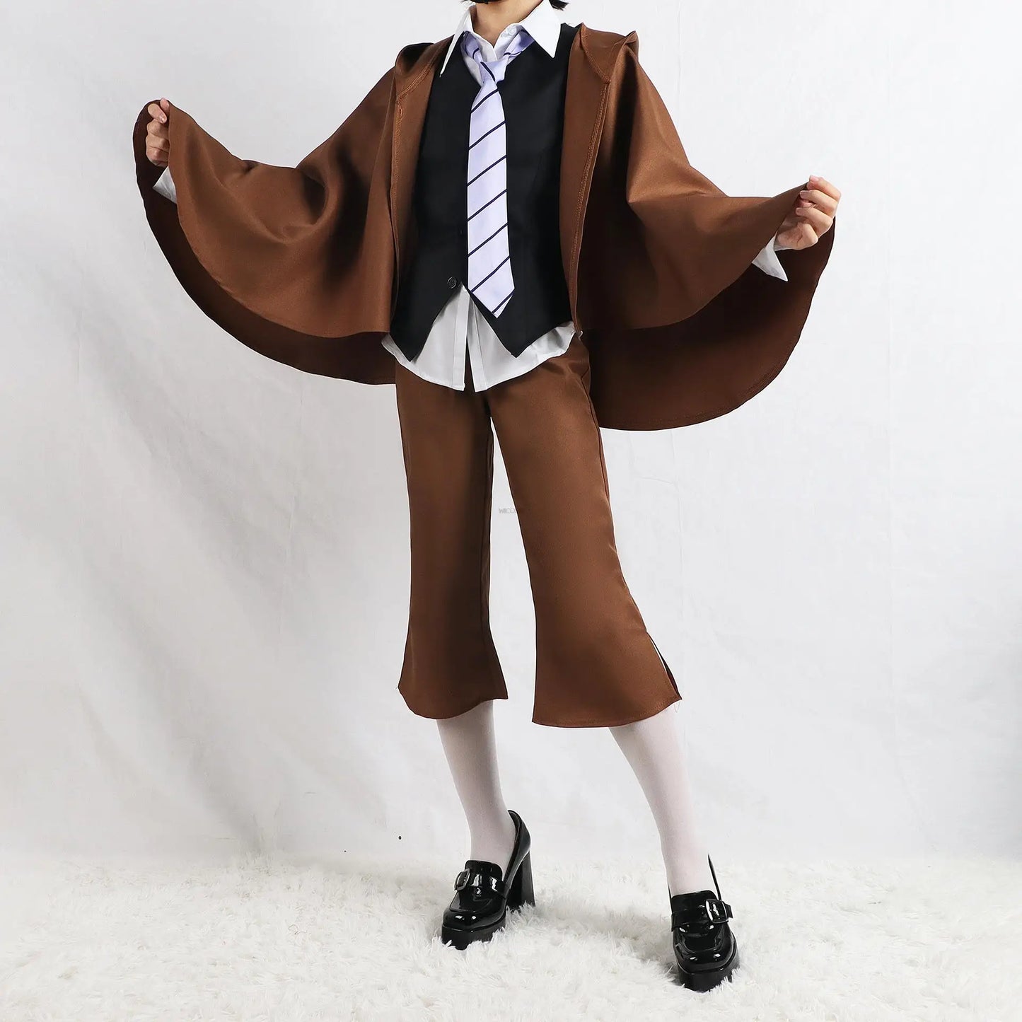 Anime Bungo Stray Edogawa Rampo Cosplay Costumes chiens perruque unisexe détective uniforme costume complet fête Colthing Halloween Costumes