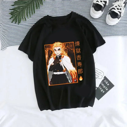 T-shirt Demon Slayer Femme - Nezuko & Tanjirô -Tendance Manga
