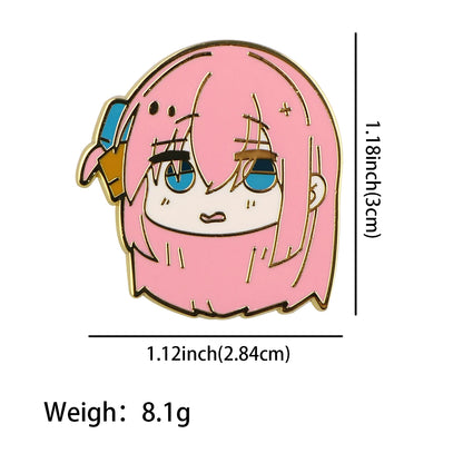 Hard Enamel Pin Brooch for Clothes, Backpack, Lapel Badges, Fashion Accessories, Gifts