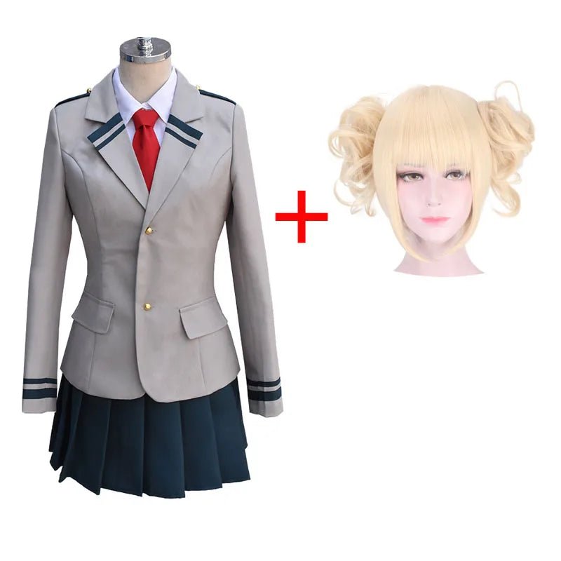 Costume de Cosplay Anime My Hero Midoriya Izuku, uniforme d'élève du lycée académique, Costume de fête d'halloween, chemise non incluse - Bloopop