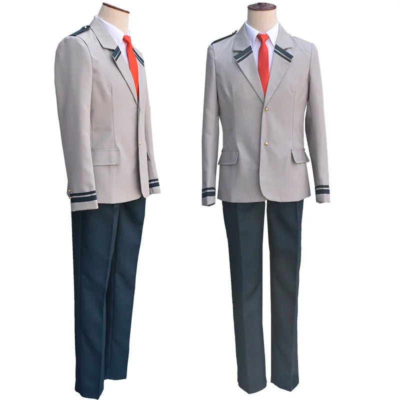 Costume de Cosplay Anime My Hero Midoriya Izuku, uniforme d'élève du lycée académique, Costume de fête d'halloween, chemise non incluse - Bloopop