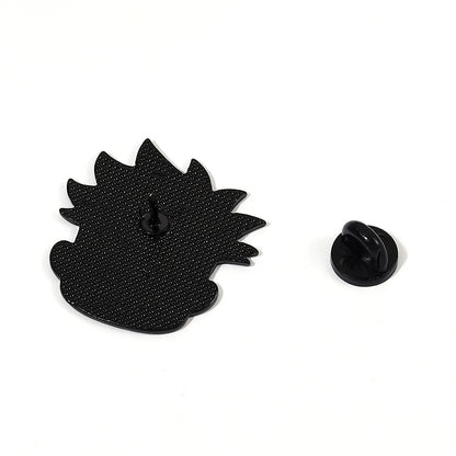Jujutsu Kaisen – broche en émail, dessin animé, animaux, chat, chapeau en métal personnalisé, vêtements à revers, sac à dos, bijoux, cadeau pour Fans d'amis - Bloopop